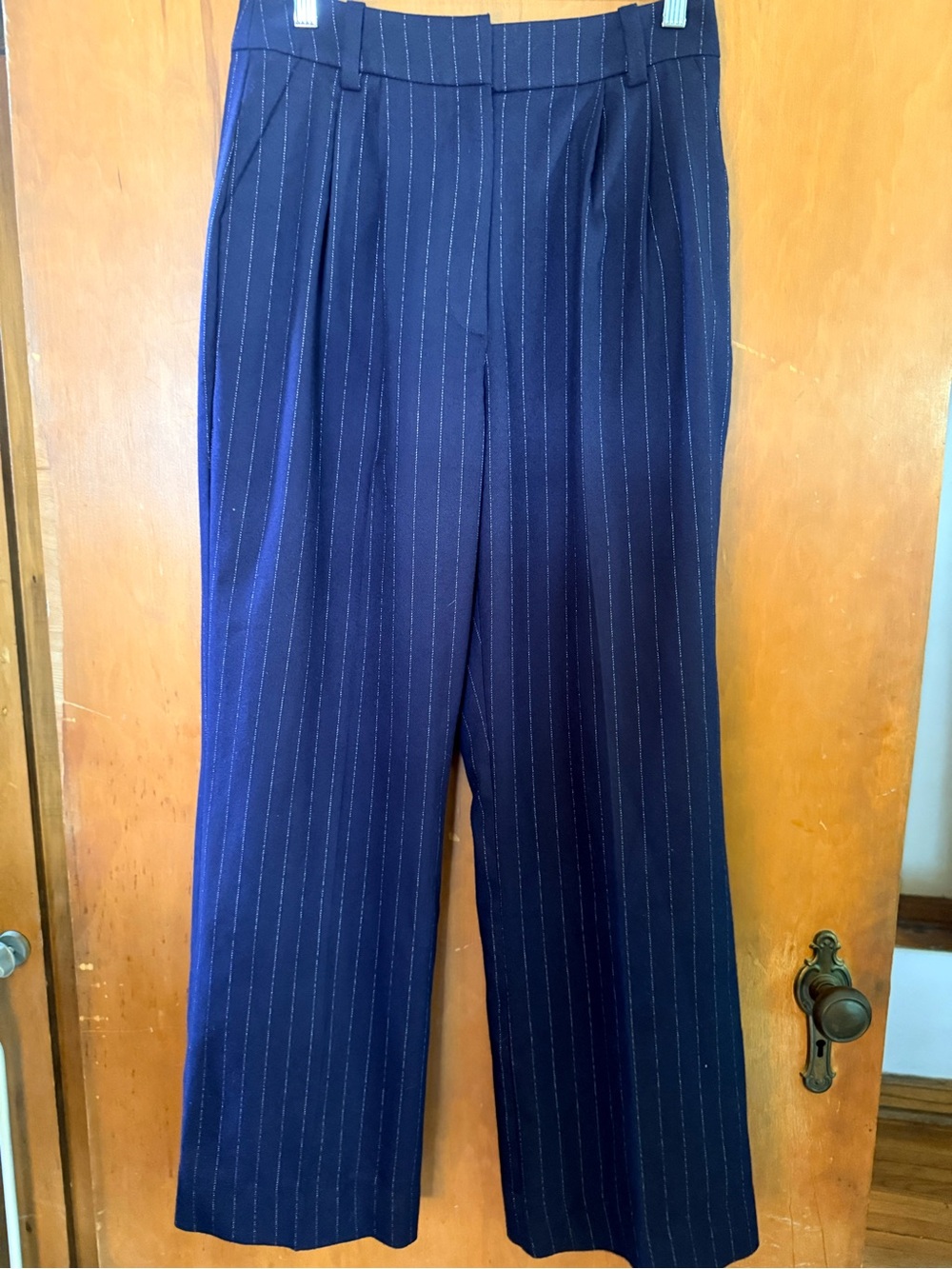 Favorite Daughter Navy Pinstripe Women’s Dress Pants